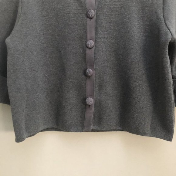 Evie. Cropped Cardigan Sweater - Picture 4 of 8